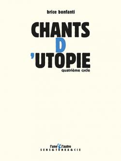 couverture Chant d’utopie
